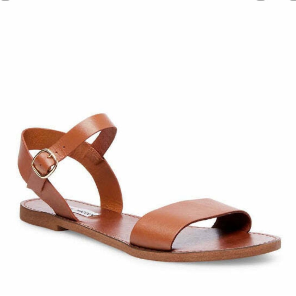 Steve Madden Cognac Donddi Sandal